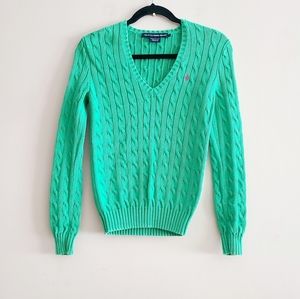 Ralph Lauren Sport Green Sweater S